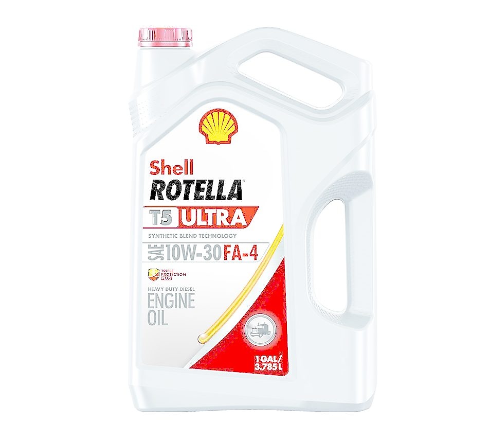 Shell ROTELLA® T5 Ultra 10w-30 Synthetic Blend (Fa-4) Heavy Duty
